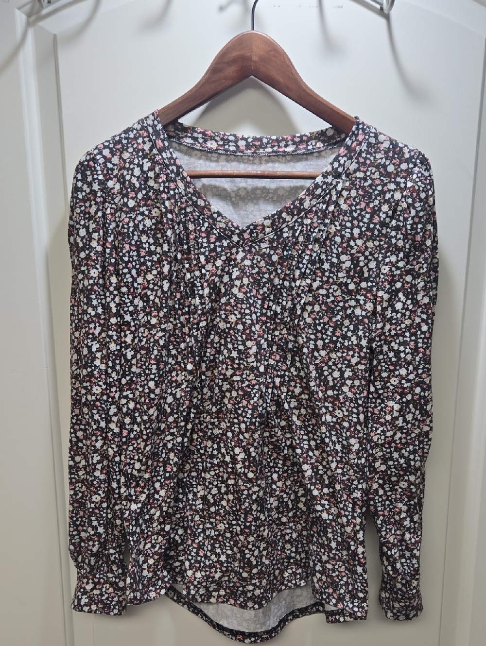 Amazon floral print top